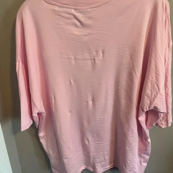 NWT Essentiel Antwerp Hungle T-Shirt ballerina pink with beaded tiger XXL - Picture 7 of 11